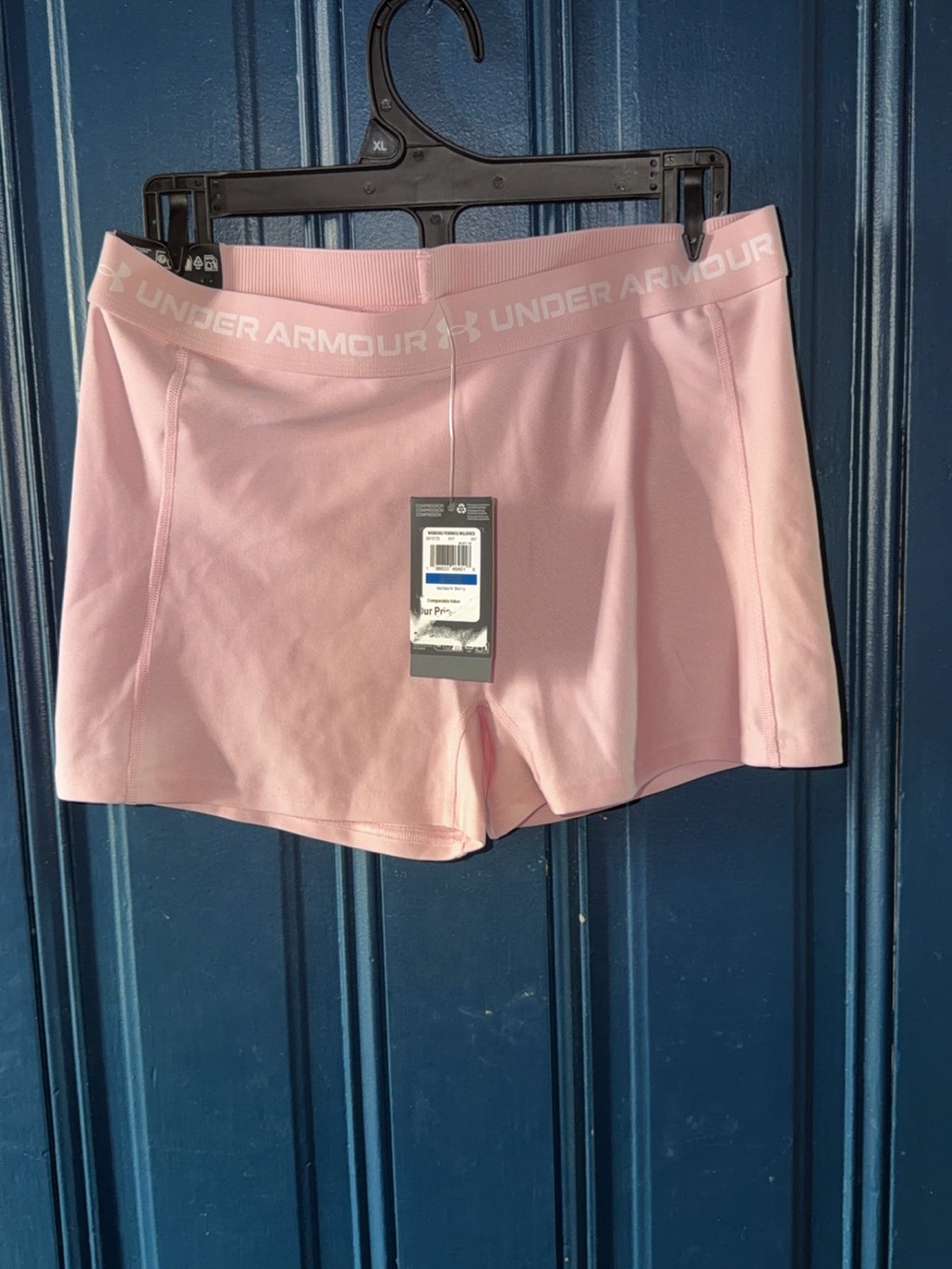Under Armour Women’s Light Pink Athletic Shorts